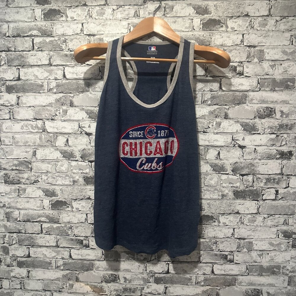 EUC MLB Genuine Merchandise Chicago Cubs Women's Tank Top Size Medium